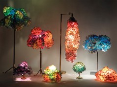 Lamp Made from Recycling Material