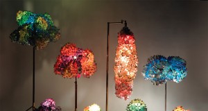 Lamp Made from Recycling Material